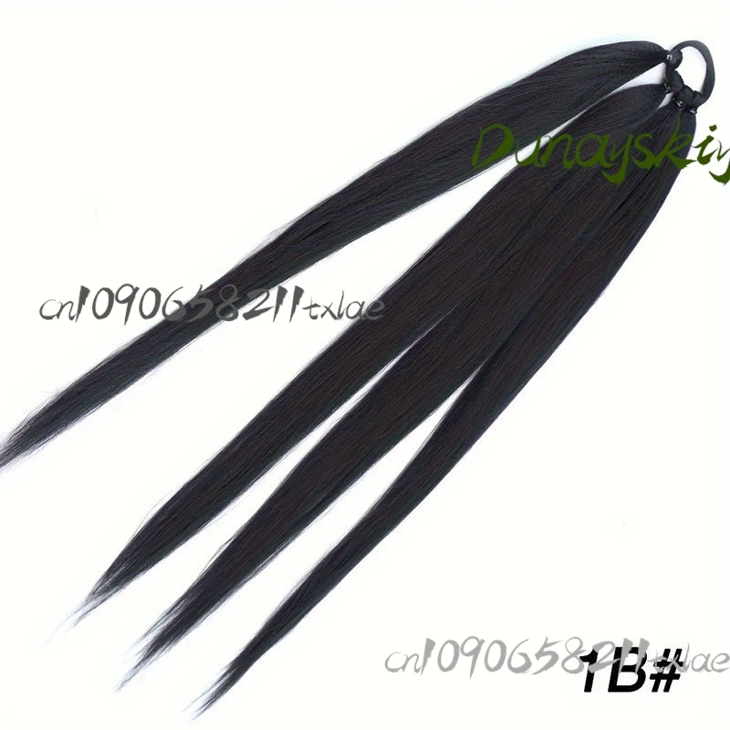 Y2K subcultura parrucca coda di cavallo parrucca intrecciata coda di cavallo treccia sporca lunga pasta fritta Torsioni treccia parrucca treccia Halloween cosplay