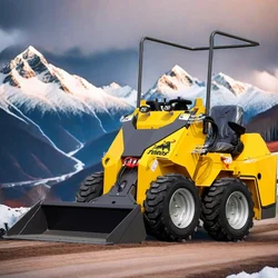 TOROS Agricultural Customized Mini Skid Steer Loader Epa Chinese Wheel Skid Steer Loader Mini Loader Skid Steer Cheap Price