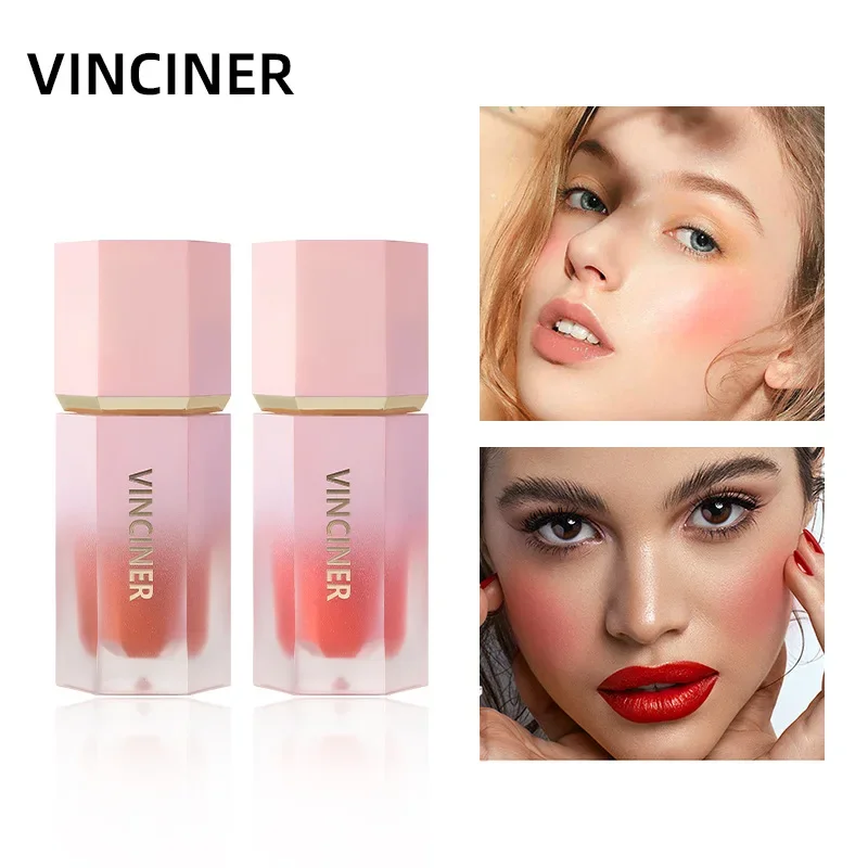 8 Color Liquid Blush Natural Lightweight Matte Texture Long Lasting Hold Makeup Multifunctional Professional Blush Cosmetics 7ml