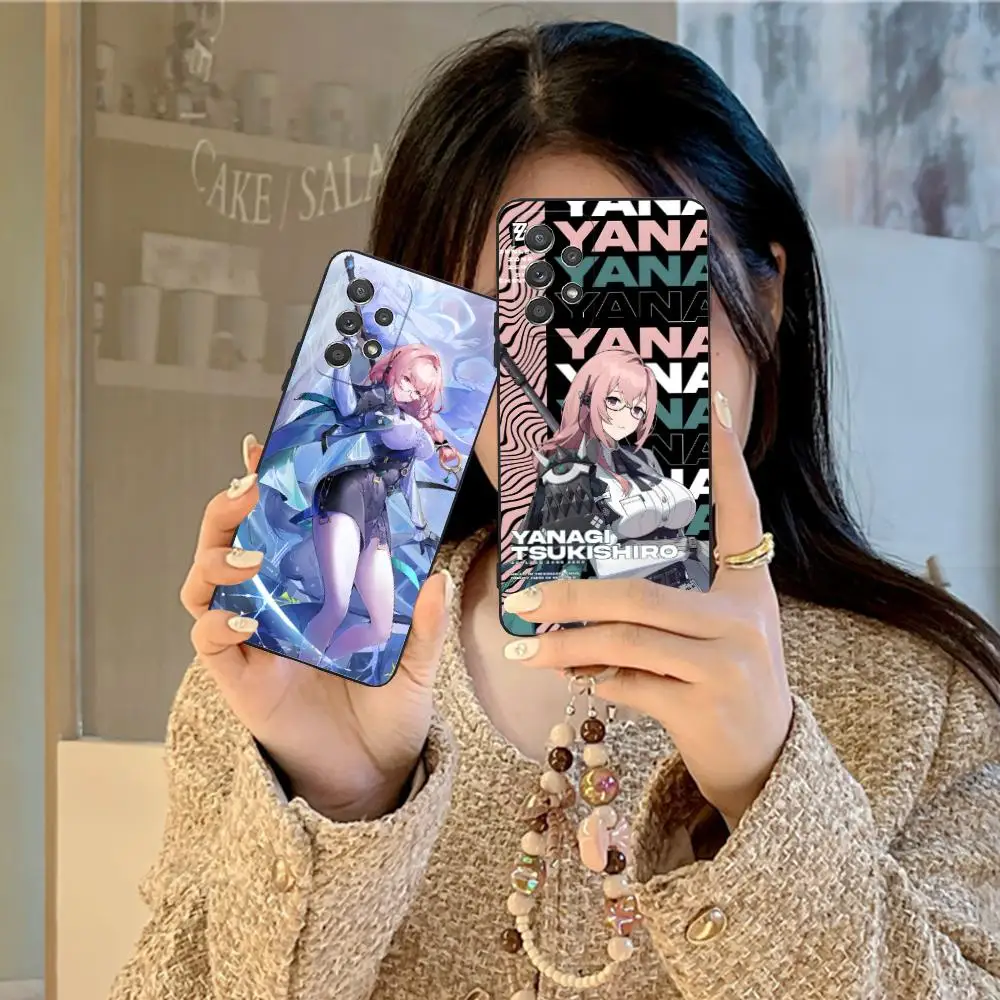 Zenless Zone Zero Yanagi حافظة هاتف لهاتف سامسونج جالاكسي M55 54 42 35 34 33 32 23 22 15 14 13 12 F55 5G غطاء ملون جميل