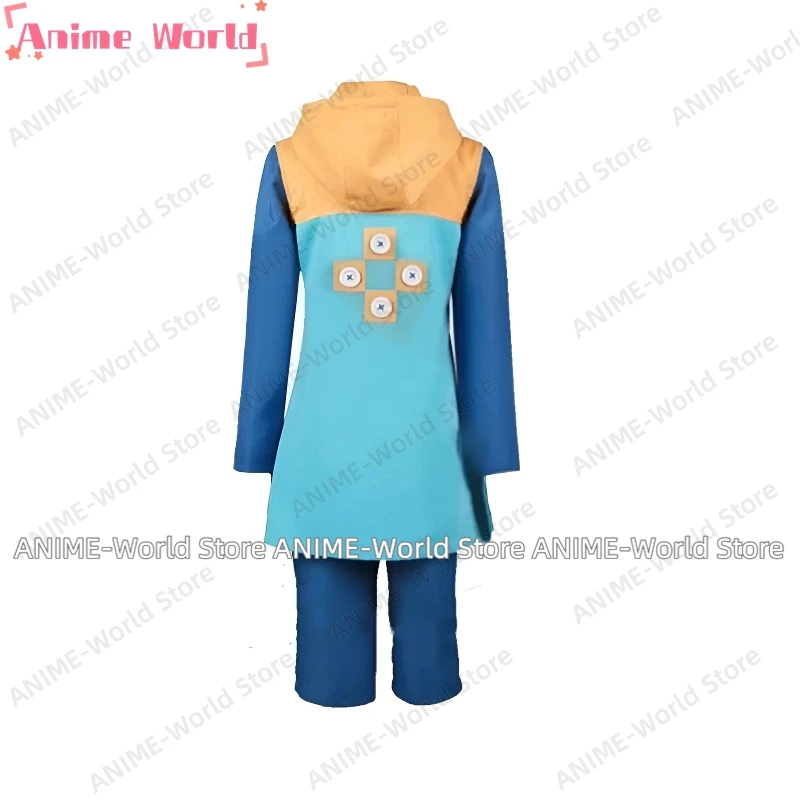 《Custom Size》Anime Sin of Sloth Harlequin King Nanatsu No Taizai Cosplay Costume Halloween Party Uniform Clothes Wig Pillow - view 3