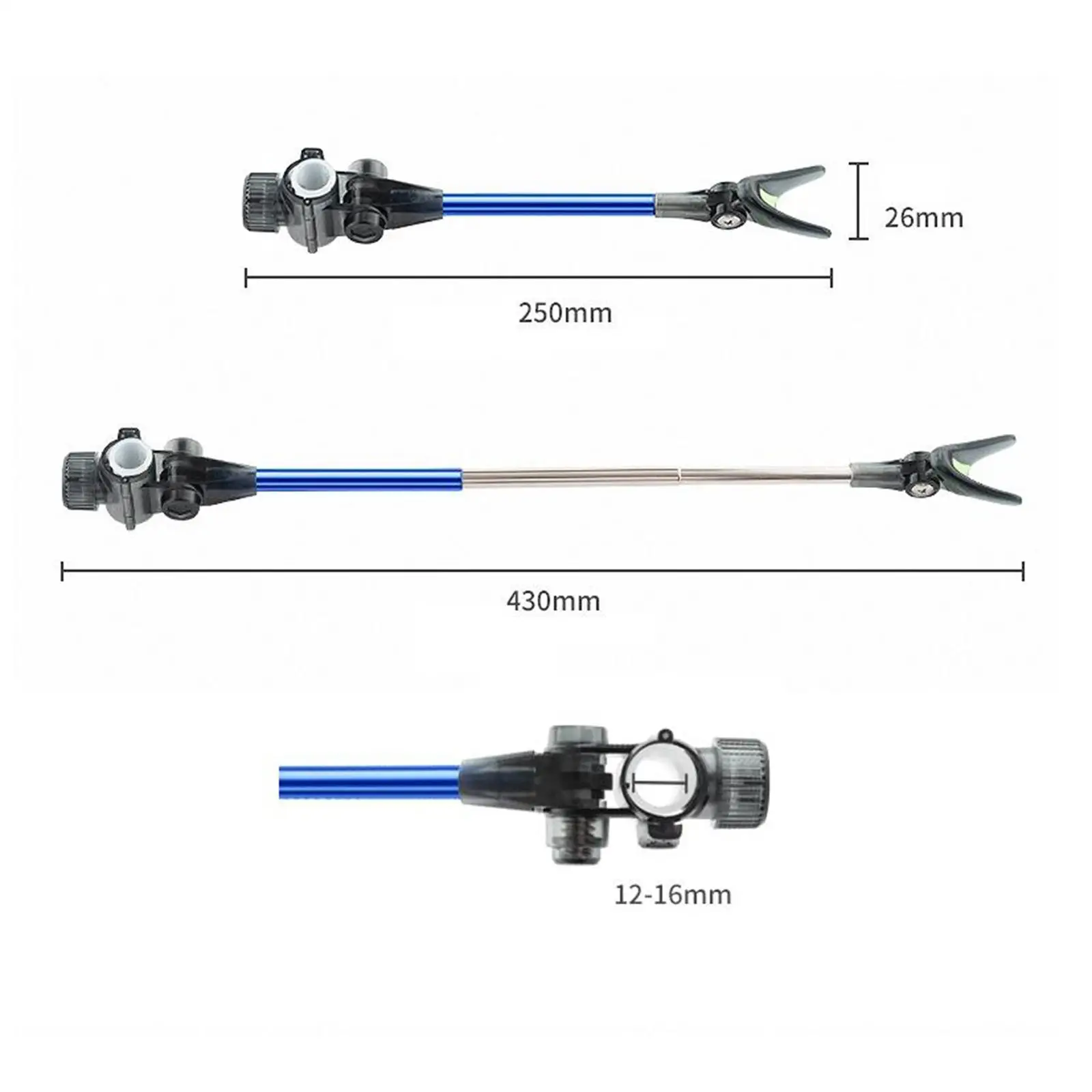 Supports réglables pour la pêche à la banque, outil de pêche, support rapide, support de poteau à poisson, nouveau