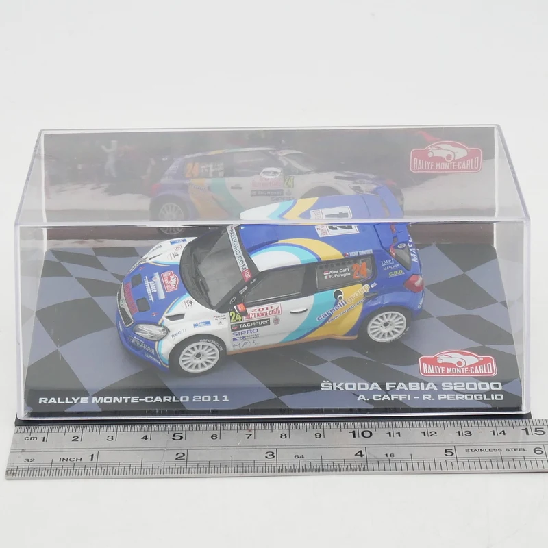 

Diecast Ixo 1:43 Scale Skoda Fabia S2000 WRC 2011 Skoda Alloy Car Model Collectible Toy Gift Souvenir Display Ornament