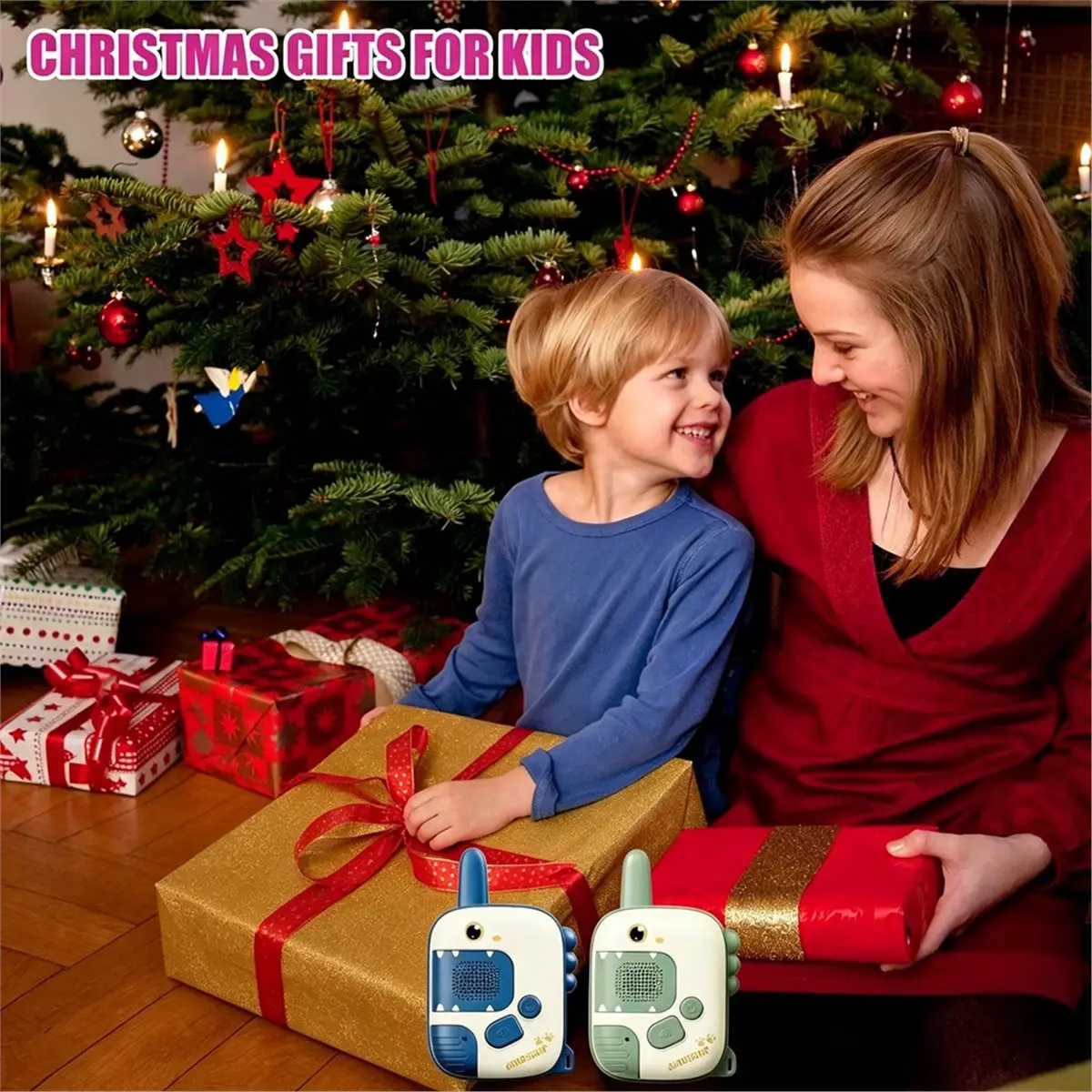 update. Handheld Walkie Talkie Children Toy Long Distance Wireless Transmission Pager Toy Kids Cartoon Walkie-Talkie Xmas Gifts