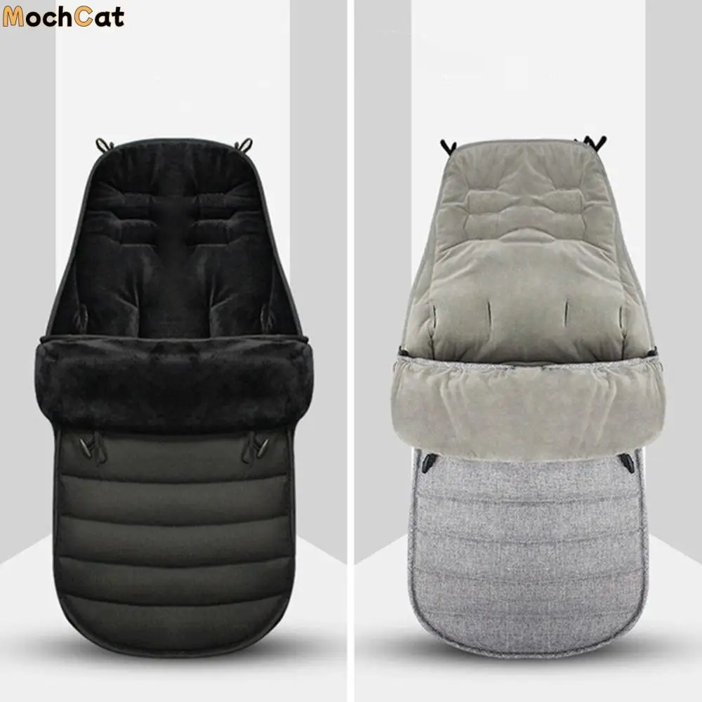 

Stroller Accessory Warm Cotton Cold Protection Pram Trolley Foot Cover Stroller Sleeping Bag Sleep Sack Cushion