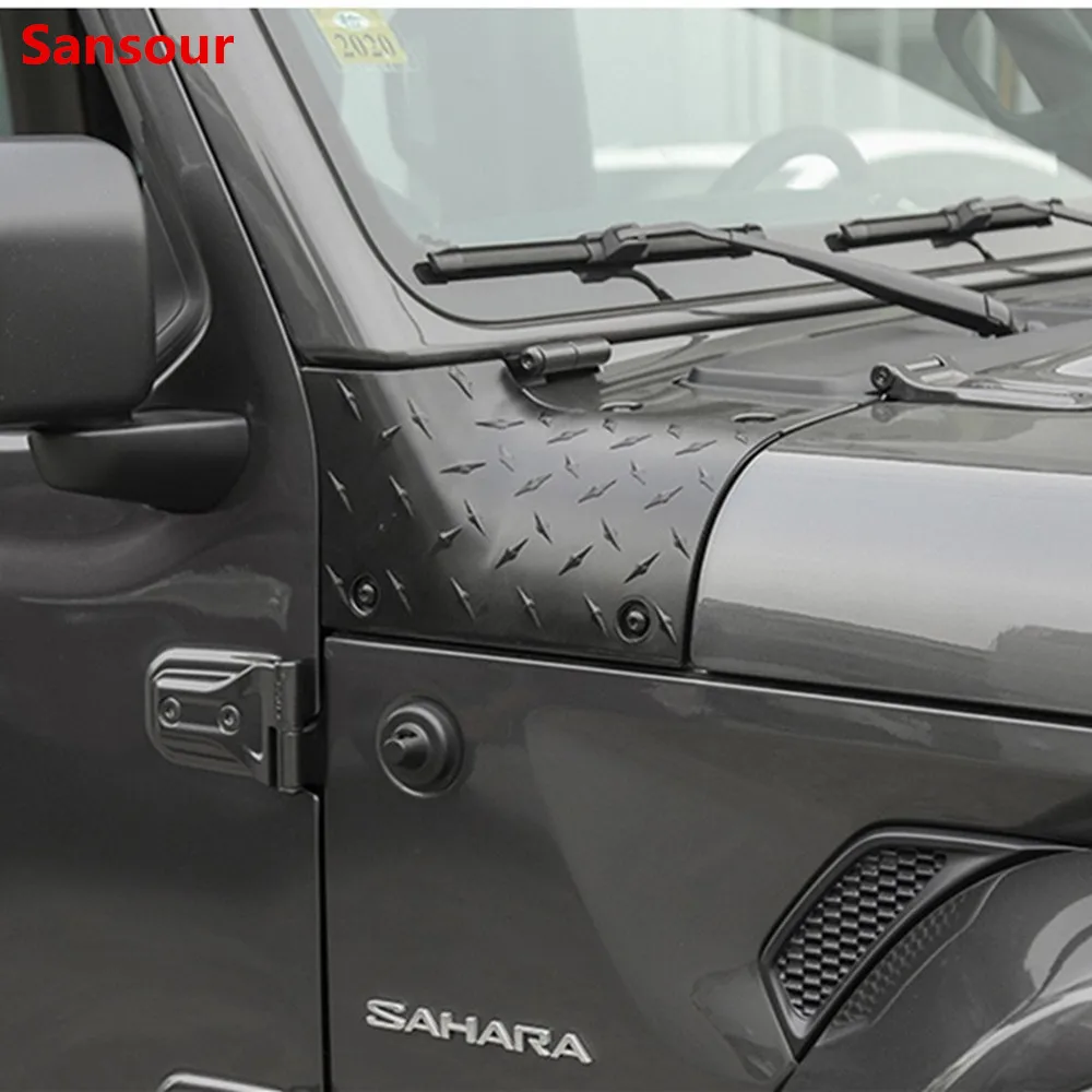 

Крышка двигателя, автомобильные наклейки для Jeep Wrangler JL 2018 +, угловая обмотка капота автомобиля, крышки для Jeep Wrangler JL 2019 +, автомобильные аксессуары