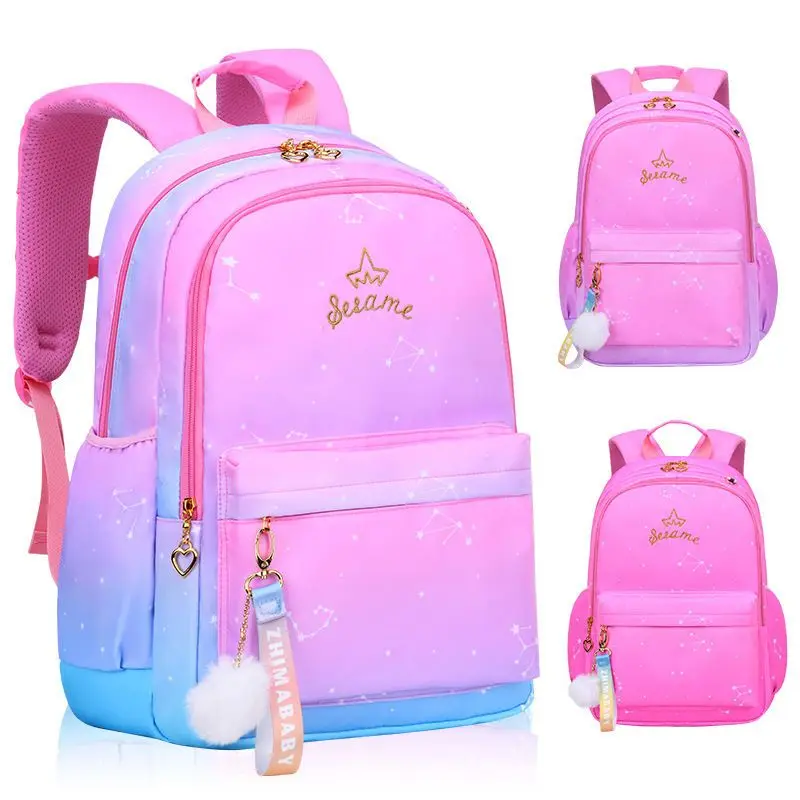 Primary school girl waterproof Children bookBag for women princess backpack student Bagpack kid 3-6 years Mochila Infantil