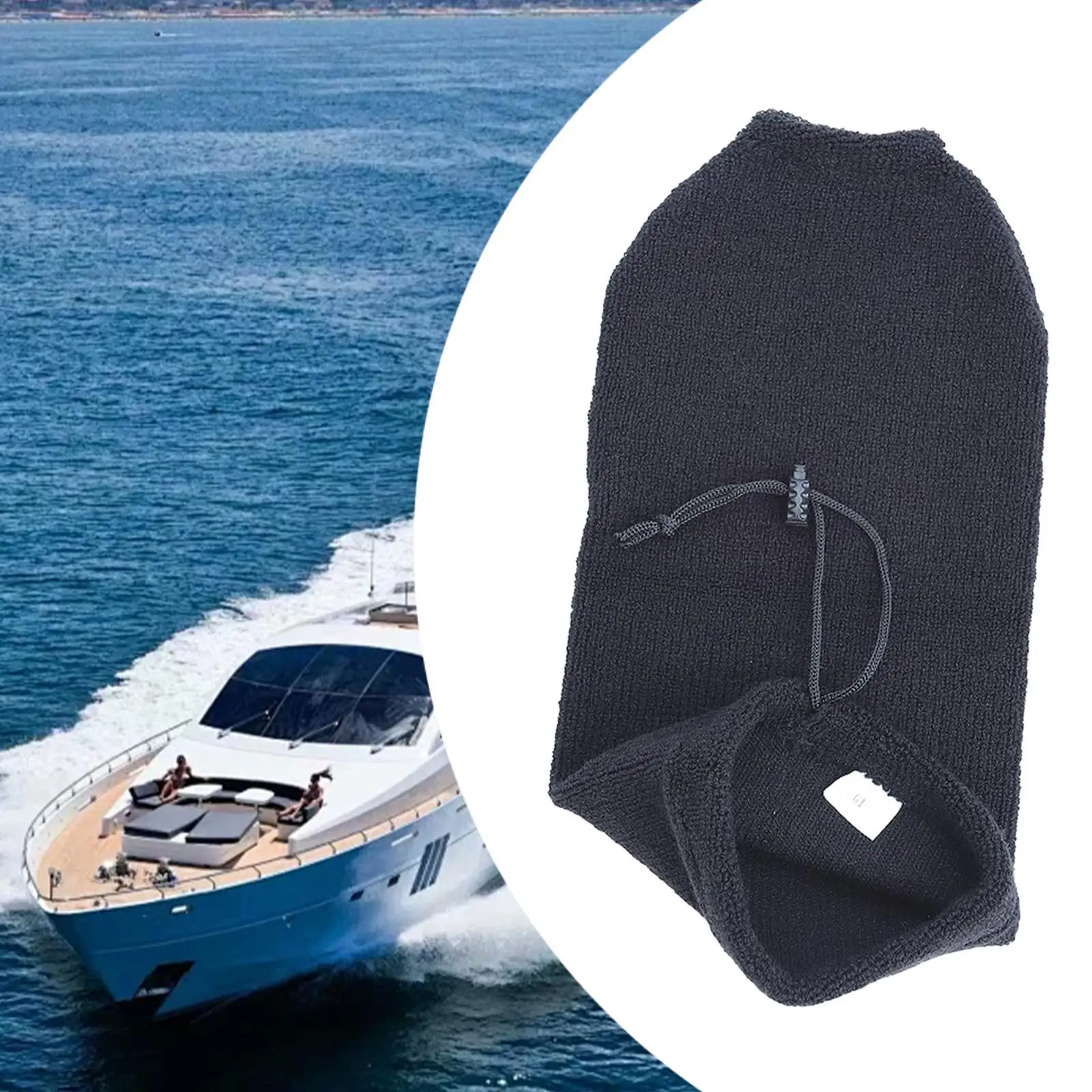 Boat Fender Cover Wear Resistant Easy to Use Thickened Marine Bumper Cover