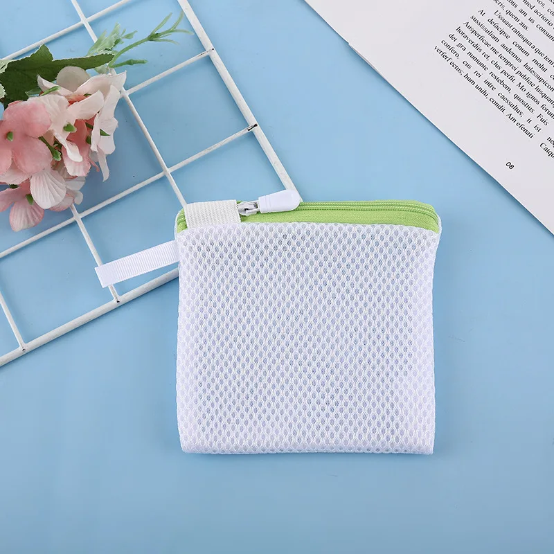 Thickened Polyester Mesh Laundry Bag Mini Multi-Function Laundry Bag Bra Lingerie Socks Laundry Basket Washing Machine Sorting