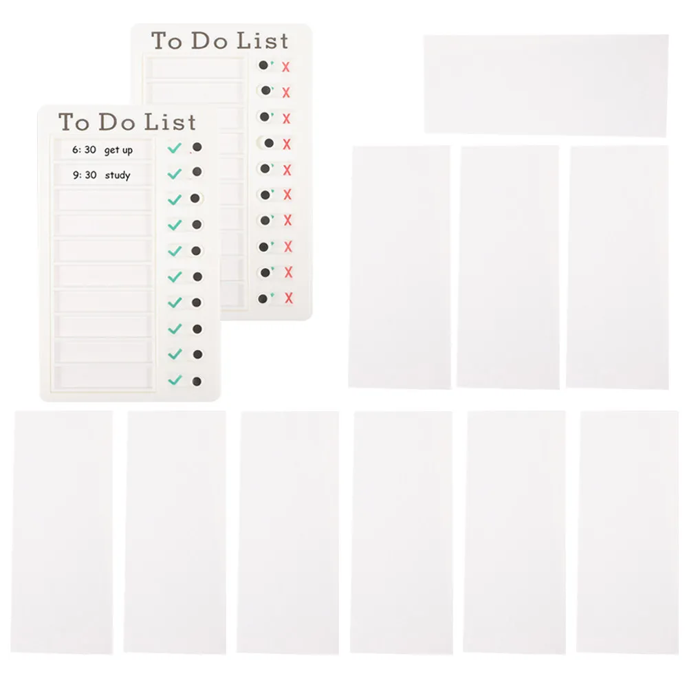 

1 комплект: Ежедневный планировщик-график, съемная доска для списков дел и задач для взрослых, органайзер для заметок и расписания, инструмент для управления временем