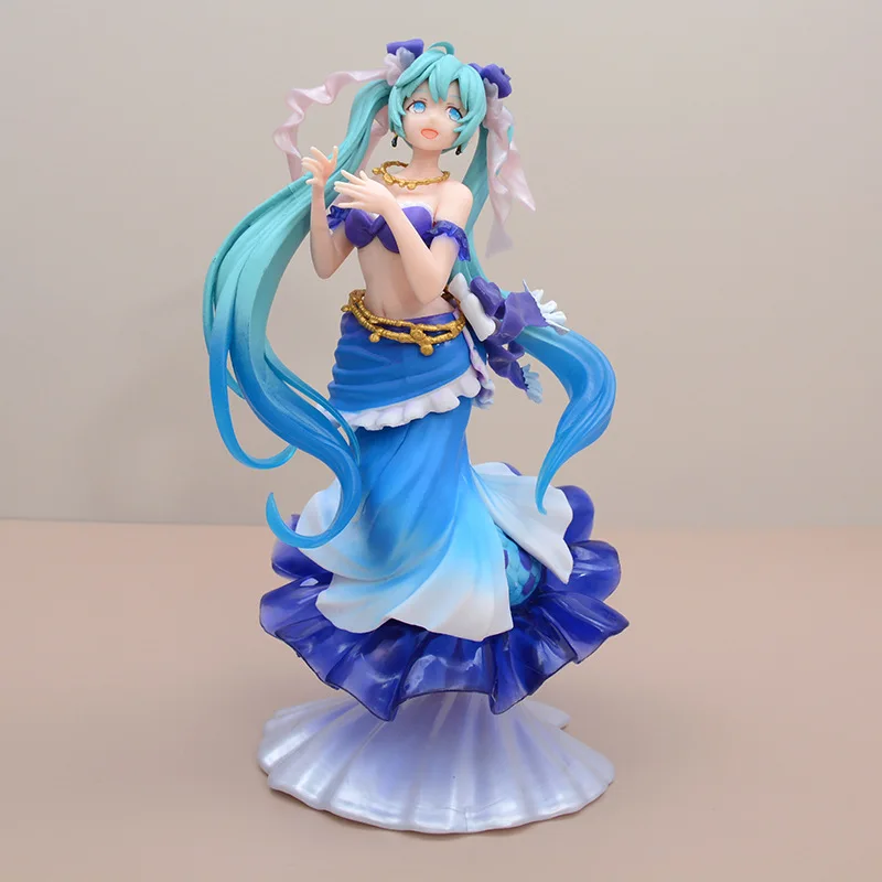 

23cm HATSUNE MIKU PVC Figure Anime Mermaid Artist Series Doll Boxed Collectible