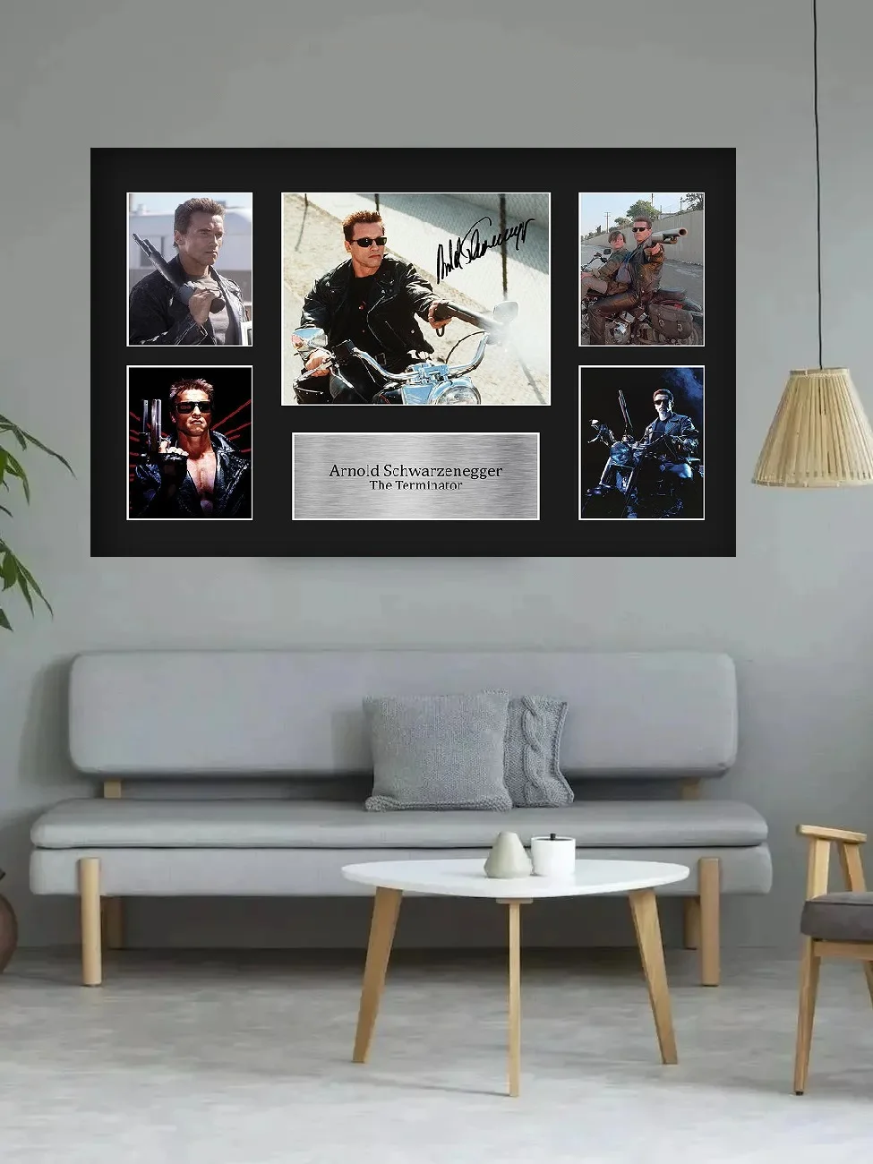 Lot Sytle Choose Arnold Schwarzenegger Signed Autograph Movie Picture, Print Art Canvas Poster, Living Room, Home Wall Decor