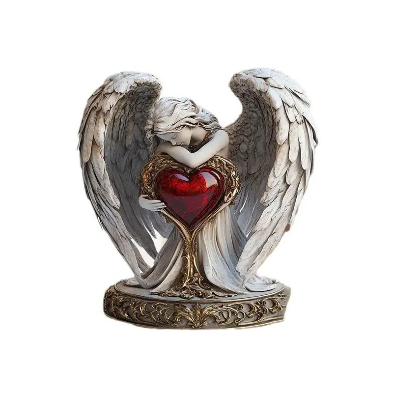 زينة مكتب على شكل بوهو من الأكريليك مع حامل مثالية للمنزل، هدية عيد الميلاد وعيد الحب #5