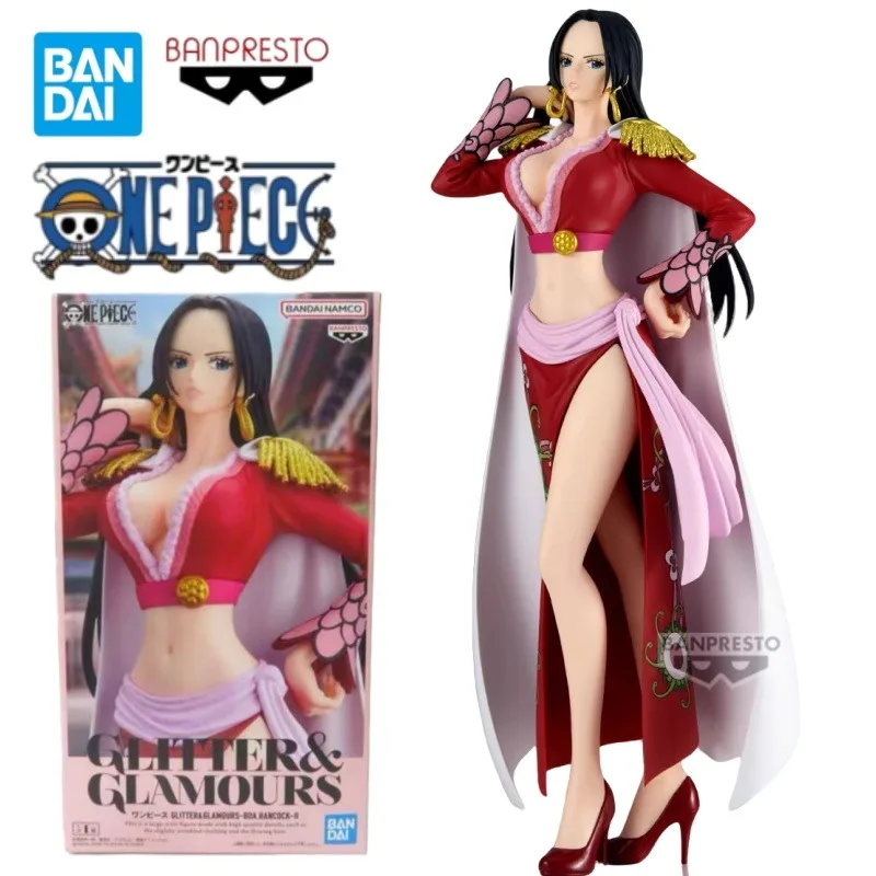 

100% оригинал в наличии Bandai BANPRESTO ONE PIECE Boa·Hancock, модель персонажа аниме, игрушки, настольные украшения, коллекция подарков