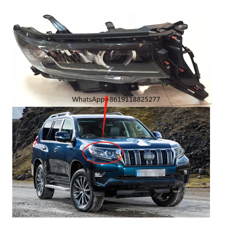 

Светодиодная фара 81130-60N00 81170-60N00 Фара для Land Cruiser Prado 150 FJ150 GRJ150 2018-