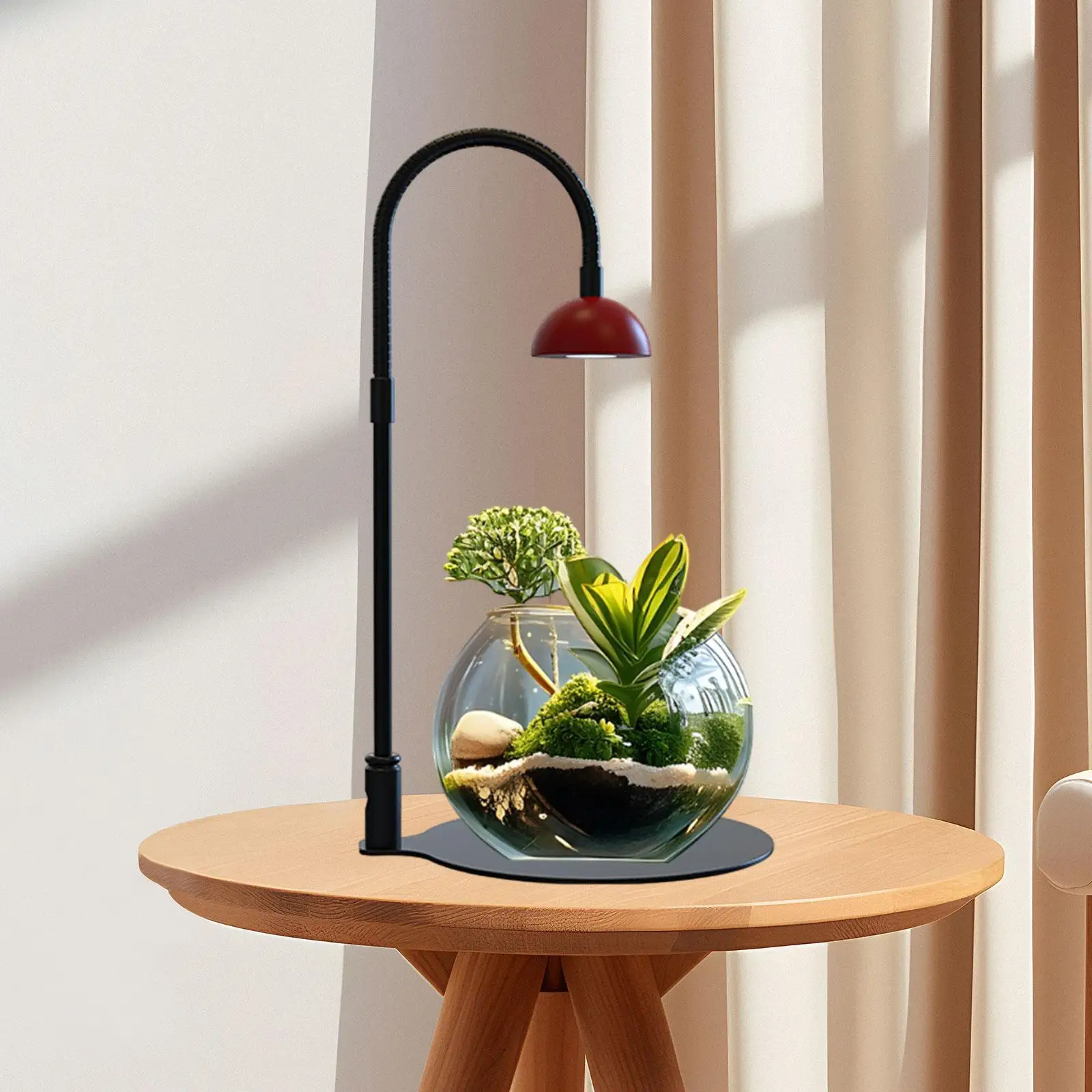 屋内植物ライト デスクトップライト 卓上植物ライト デスクトップ植物用