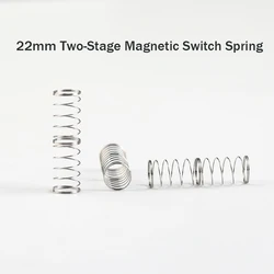 22mm Two-Stage Magnetic Switch Spring Custom Gaming Magnetic Keyboard Wooting Gateron Magnetic Jade Switch 35g 48g