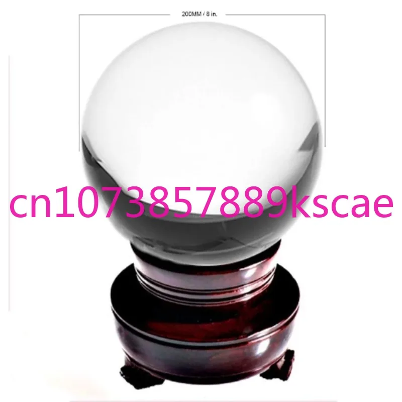 Crystal Ball Rare Clear Asian Quartz Feng Shui Sphere Fashion Home Decor Magic Free Shipping