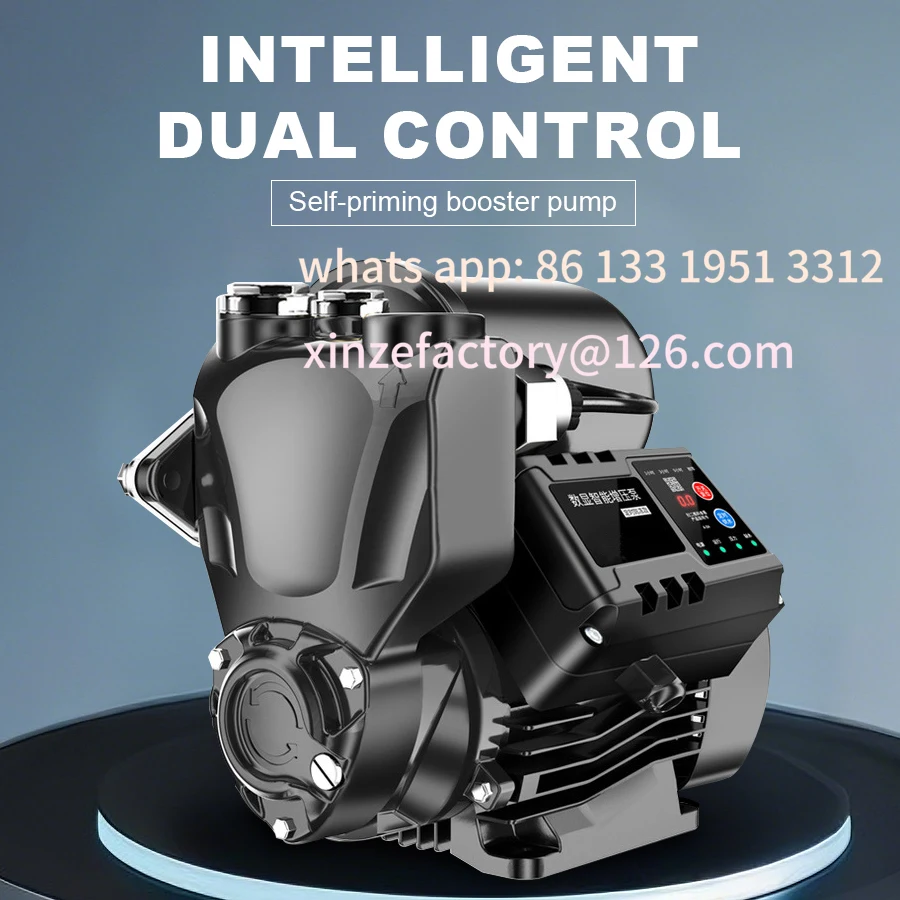 

Customizable Electric Booster Pump Household Automatic Mute Tap Water Suction Pump Water Heater Booster Pump Self-priming Water