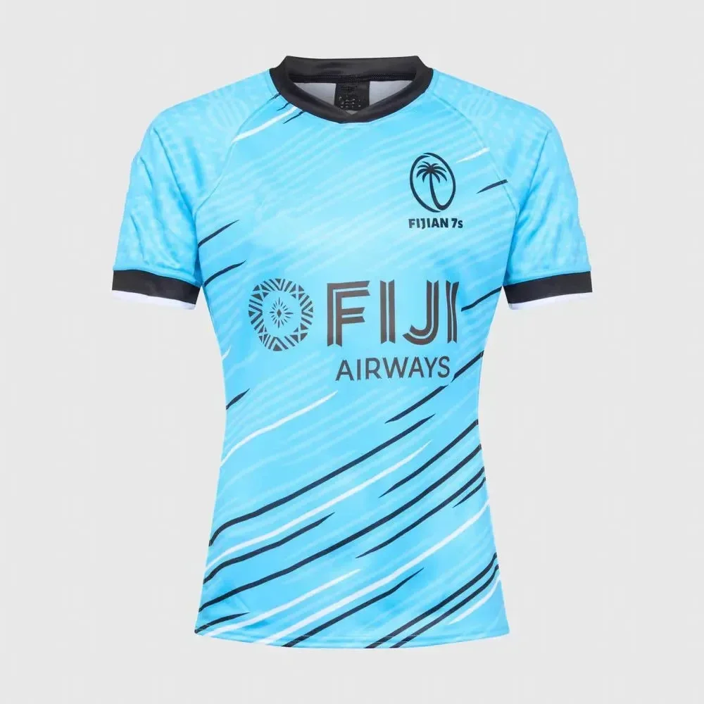 New 2025 3d T-Shirt Fiji 7s Rugby Shirt Fijian Drua Rugby Jersey Training Clothes Top Loose Sports Style
