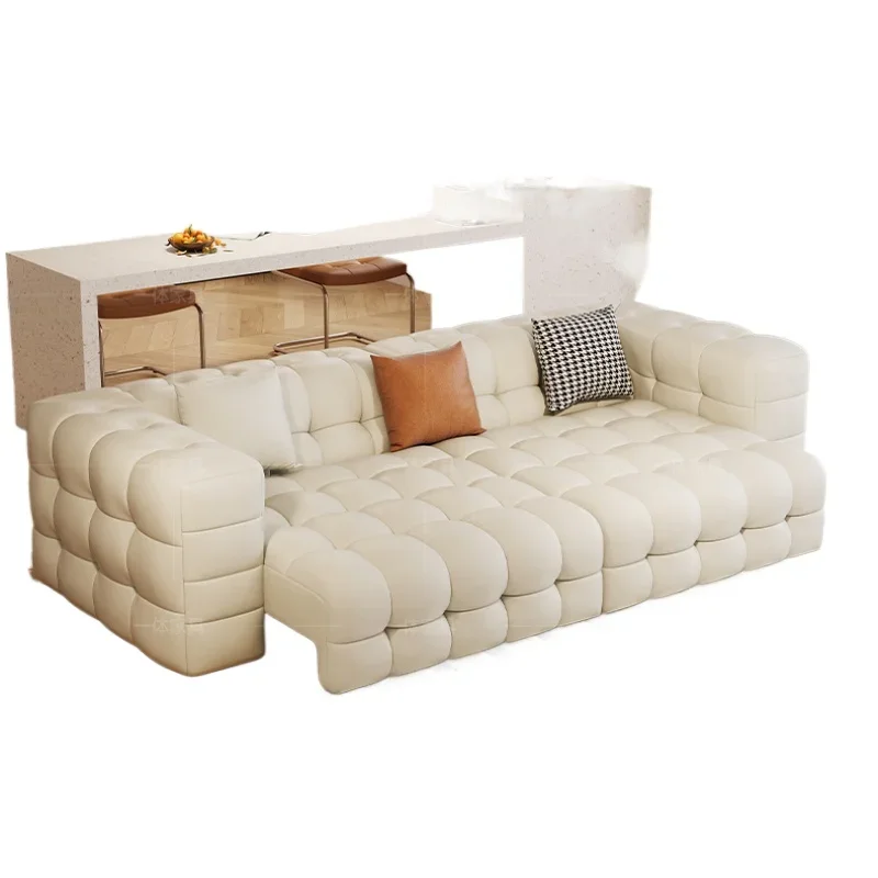 

Многофункциональный диван-кровать, электрический кожаный складной выдвижной диван-кровать двойного назначения Woonkamer Banken, мебельный диван