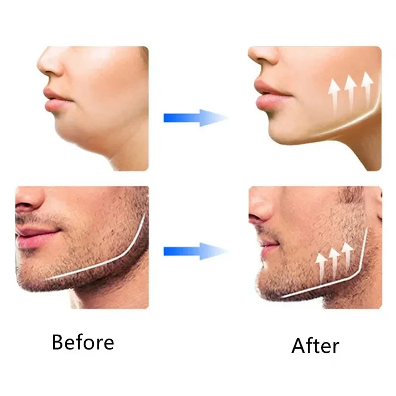 2PC Jaw Exerciser Jaw Face and Neck Exerciser Define Your Tone Helps Reduce Stress and Cravings Facial Exerciser