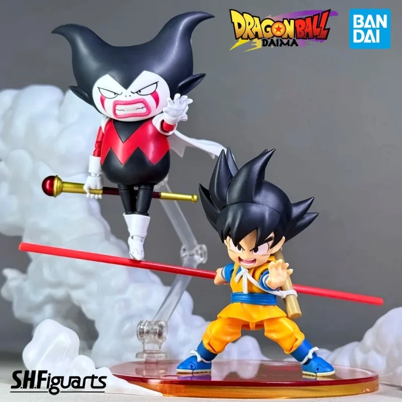 

Bandai S.H.Figuarts Dragon Ball Daima King Gomah Son Goku Action Figure Original Anime Model Collection Toys Gift Decoration