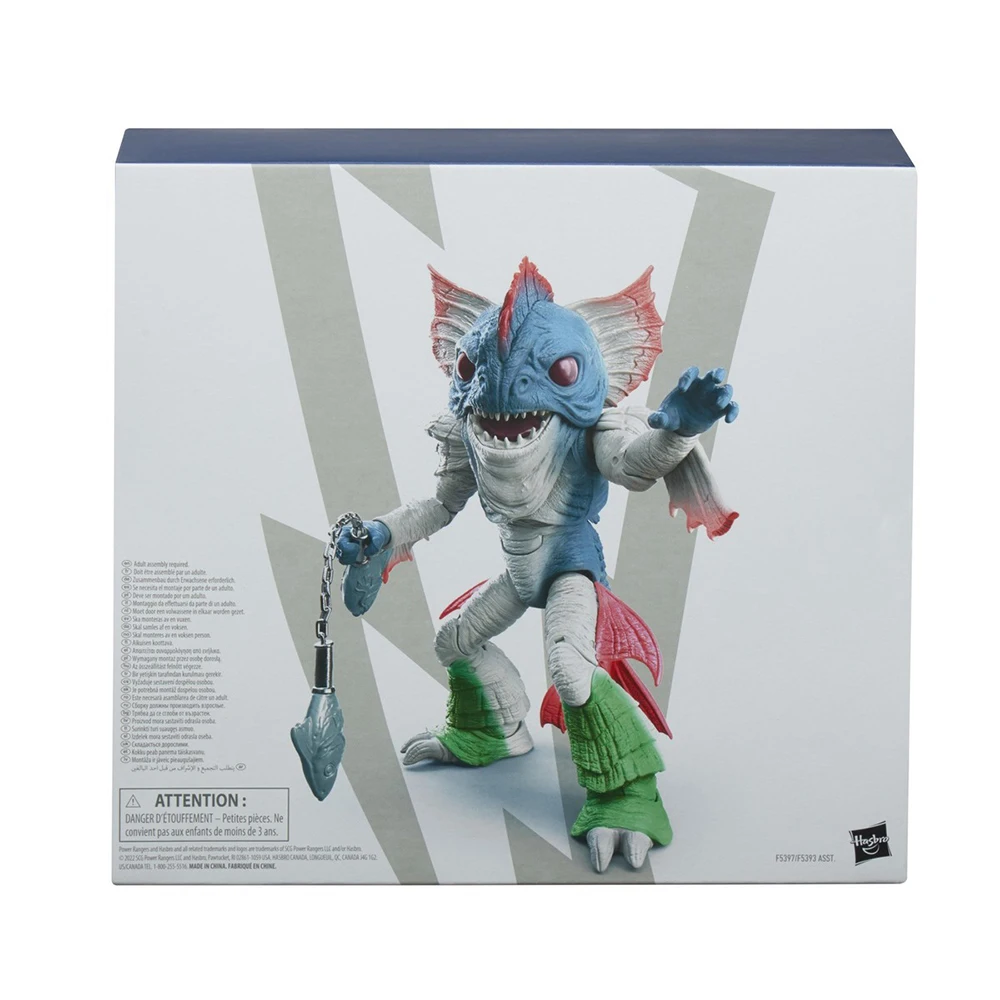 [En stock] Hasbro Power Rangers colección Lightning Mighty Morphin Pirantishead 15cm figura coleccionable de acción Anime modelo Juguetes