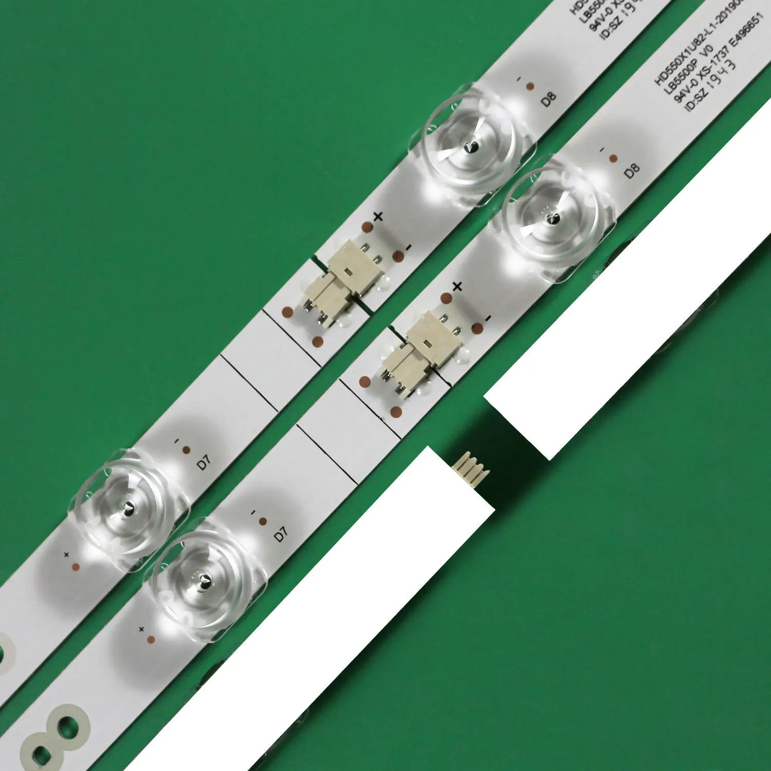 Imagem -05 - Tira de Led para Toshiba 13 Leds 55u5069 55u5069ee 55u5069ev 55u5069ea Hd550x1u84-t0l1 +2023122001 Apt-hxlb19088 55h6570f 55h6590f