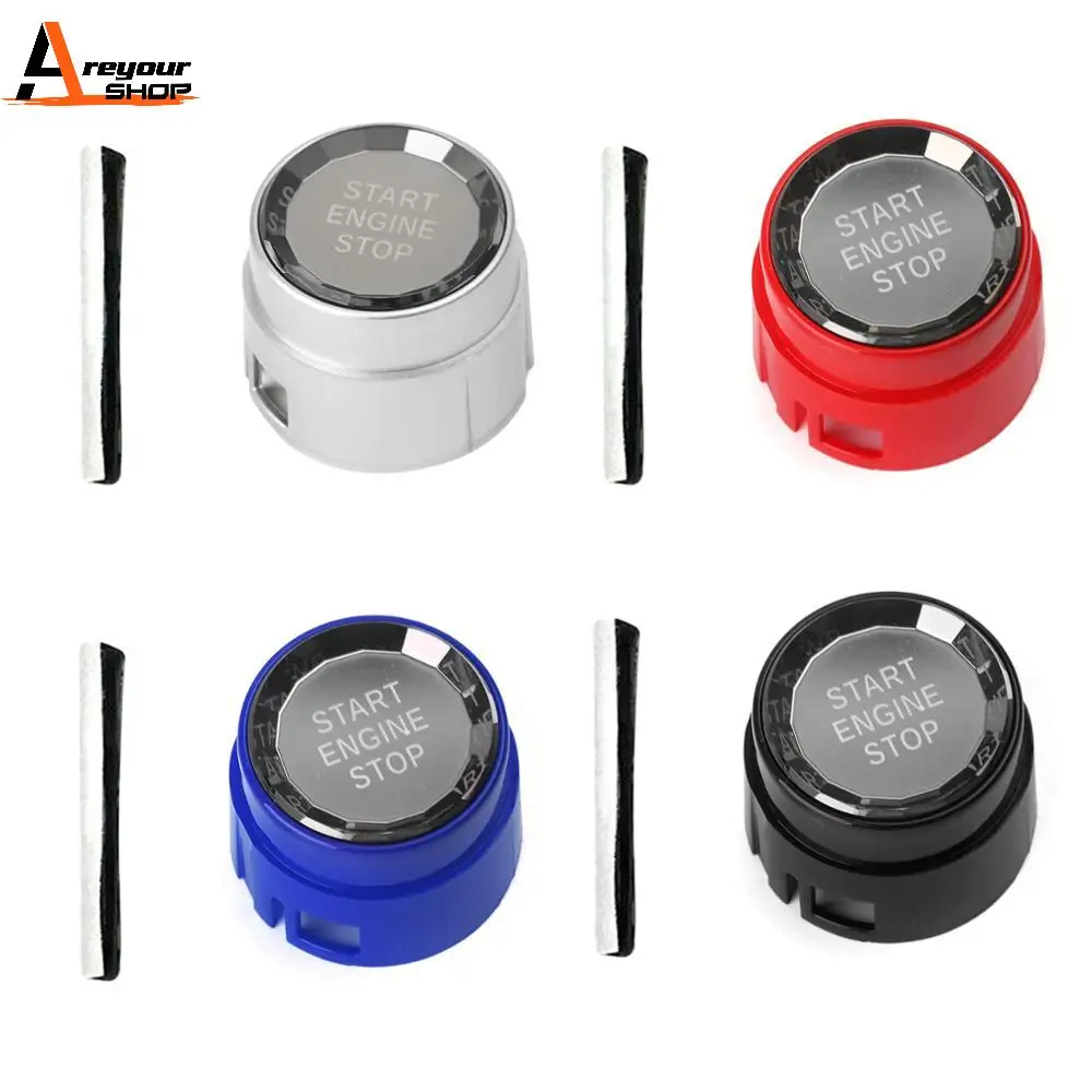 

Areyourshop for BMW G30 F20 F10 F30 X1 F48 X5 F15 Series Start Stop Engine Button Push Switch Cover Crystal Car Auto Parts