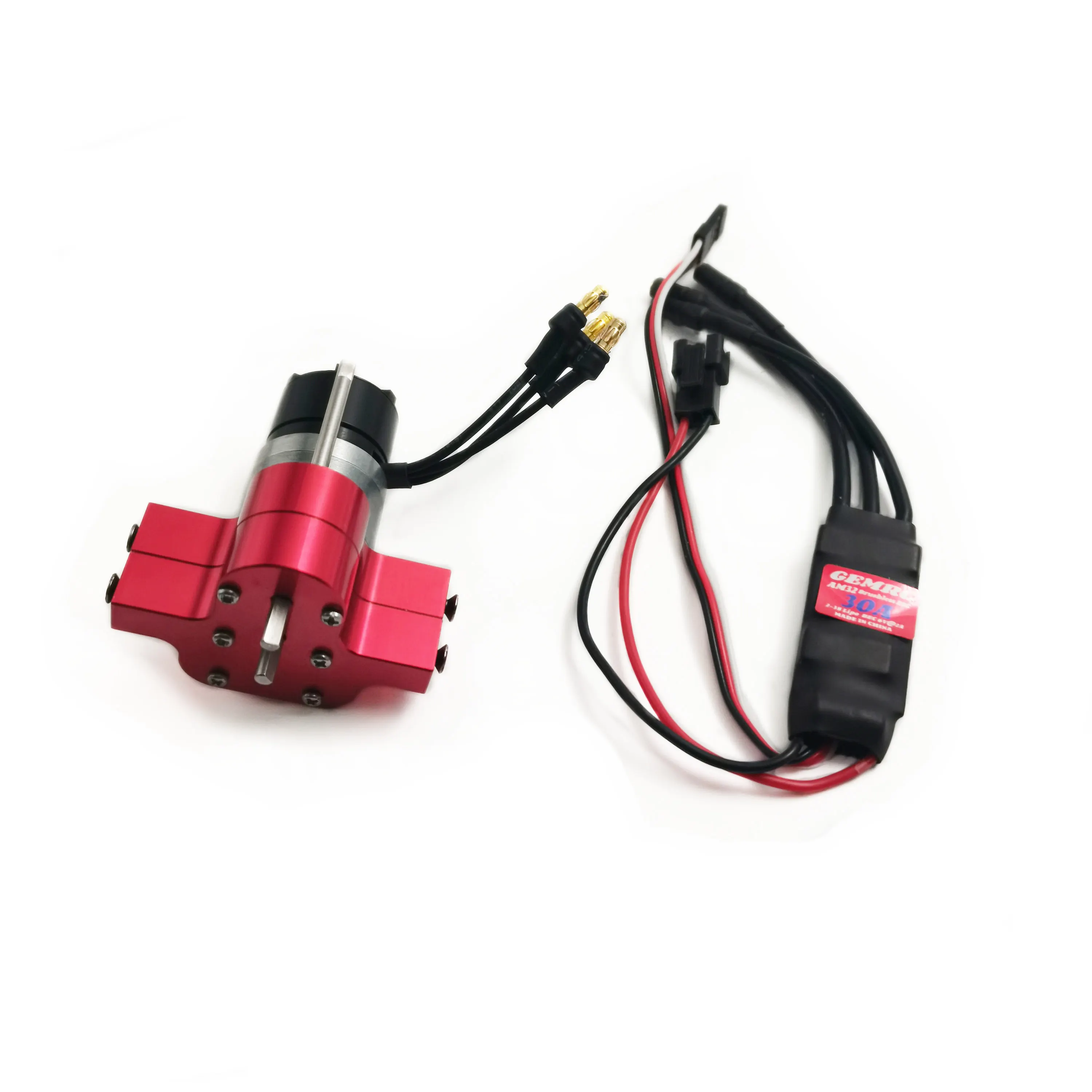 2322 Outer Rotor Brushless Gearbox With 45A AM32 Brushless Esc For WPL C14 C24 MN99 RC Crawler Truck Upgrade Parts In Stock