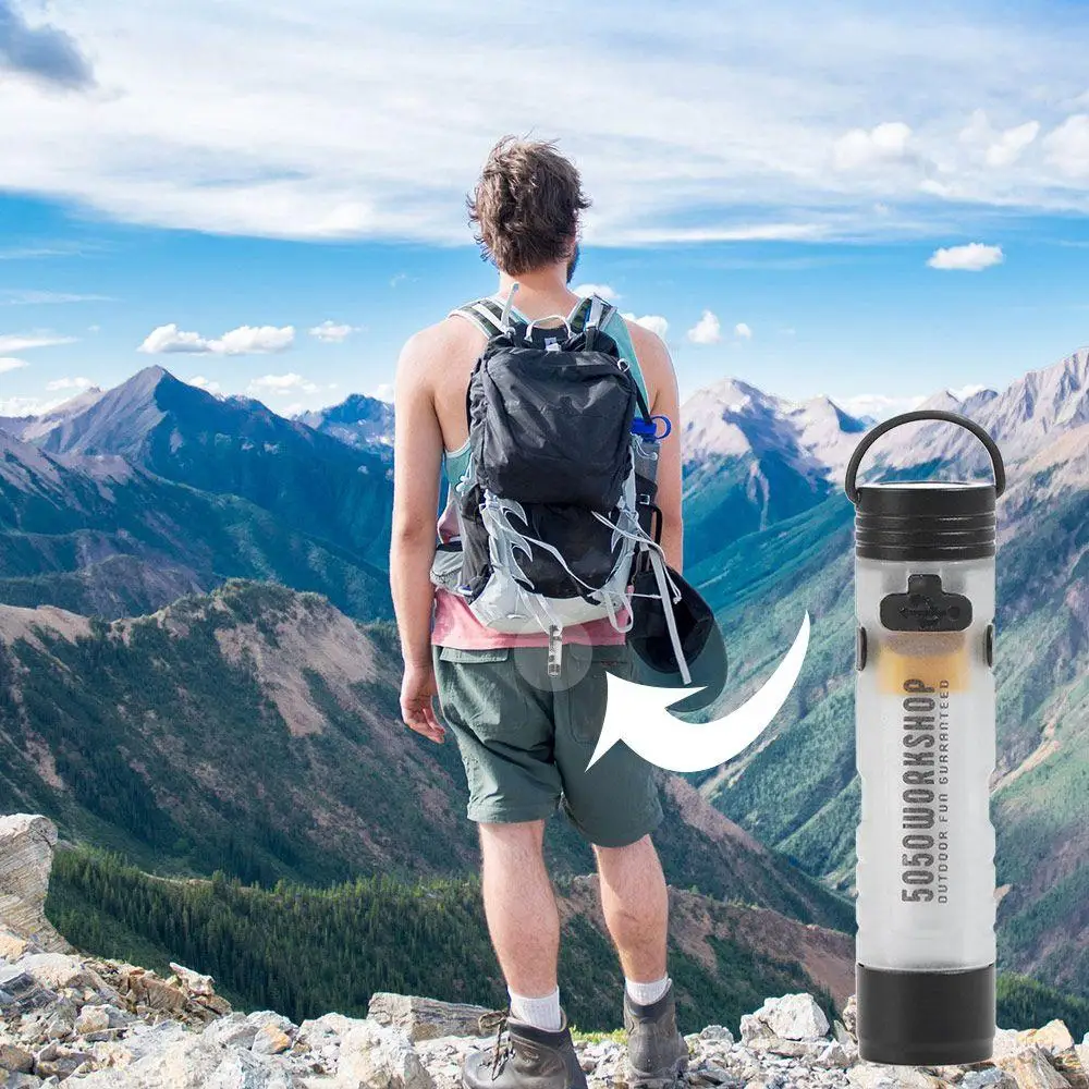 

Portable LED Small Flashlight Rechargeable Lightweight Pocket Camping Light Handheld Compact Mini Flashlight Night Adventures