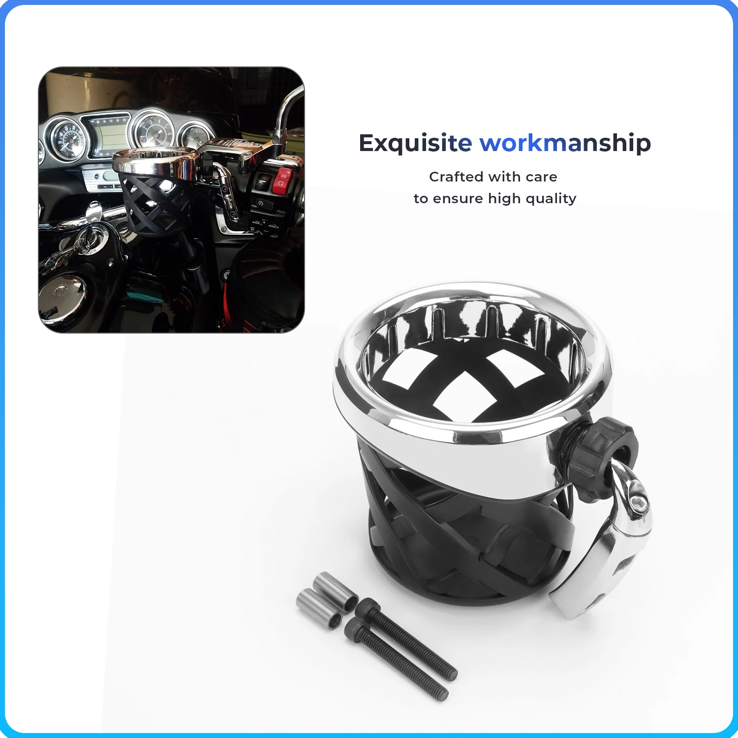 Portavasos para motocicleta, soporte para botella de bicicleta, soporte para taza de bebida para Bmw R18 Classic 2020-2021, Cafe Racer, Motocross, piezas modificadas