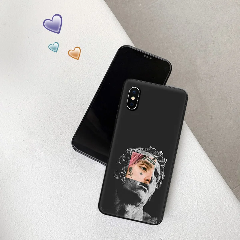 Fashion Lil Rapper P-Peep Silicone Soft Phone Cases Cover for Apple iphone 15 Pro Max SE 14 13 Plus 12 Mini 11 7 8 6s 6 X XS XR