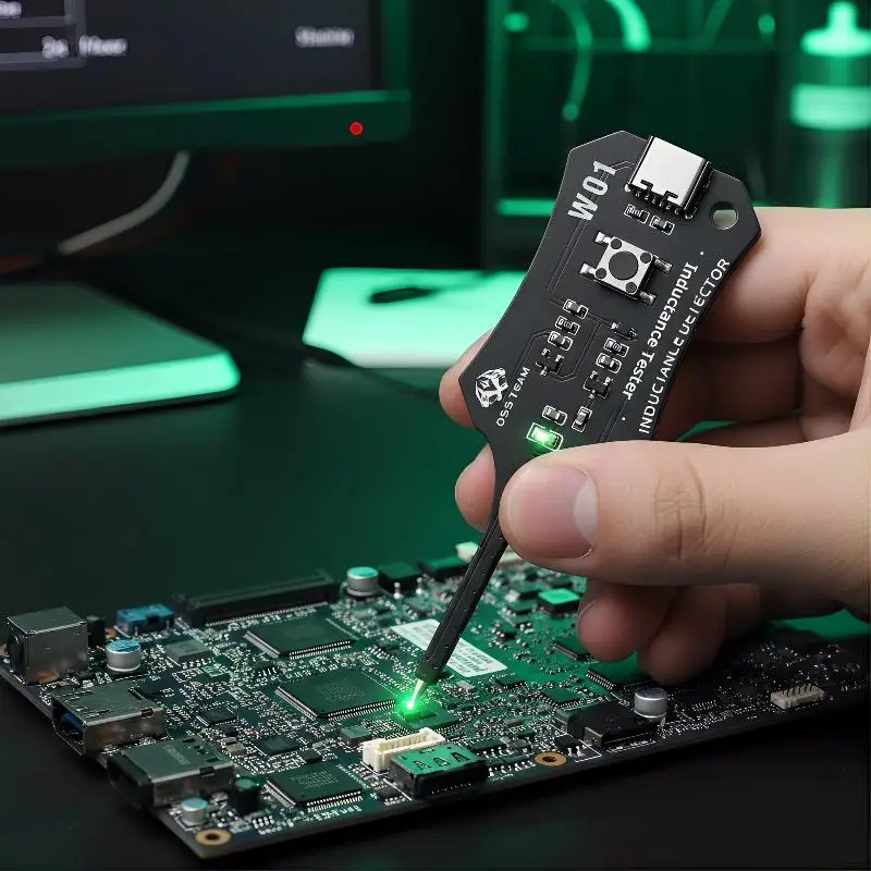 Nueva herramienta detectora de inductores OSS, probador de bobinas para placas base de teléfonos, reparación de placas base, comprobación rápida de fallas por inducción electromagnética