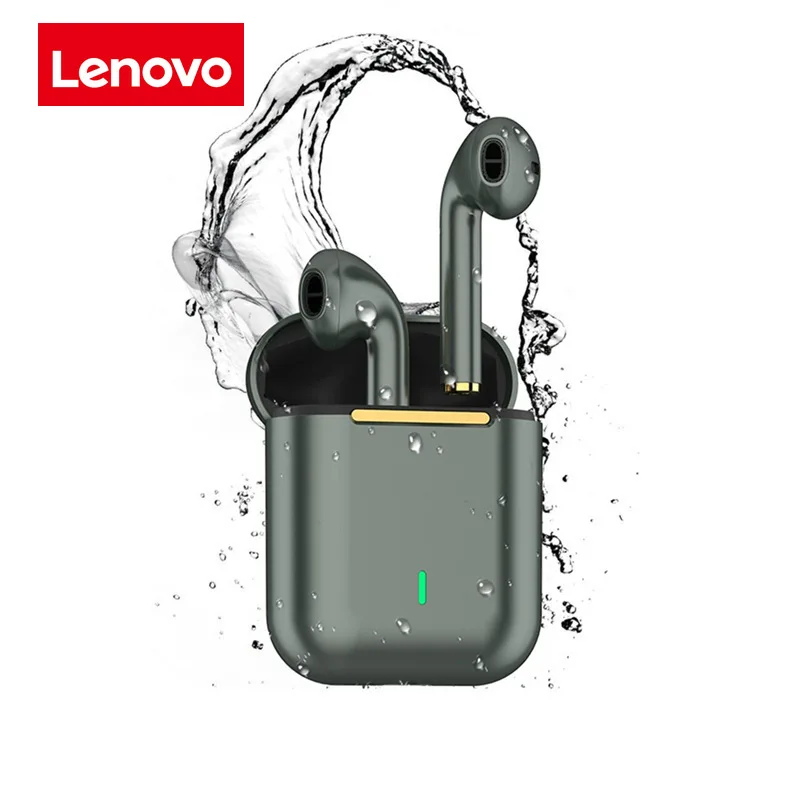 Lenovo couteurs sans fil Bluetooth couteurs antibruit casque de jeu vritable sans fil stro couteurs mains libres couteurs
