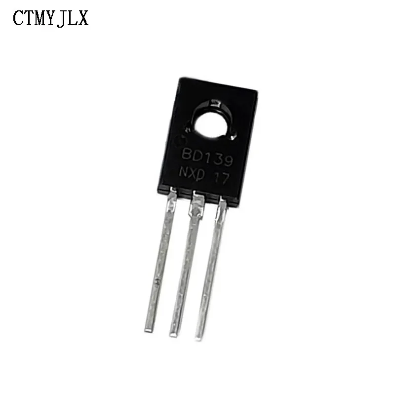 200pcs TO-126 Transistor Kit BD139 BD140 Each 100pcs NPN PNP Transistors 80V 1.5A TO126 Silicon Triode Transistor