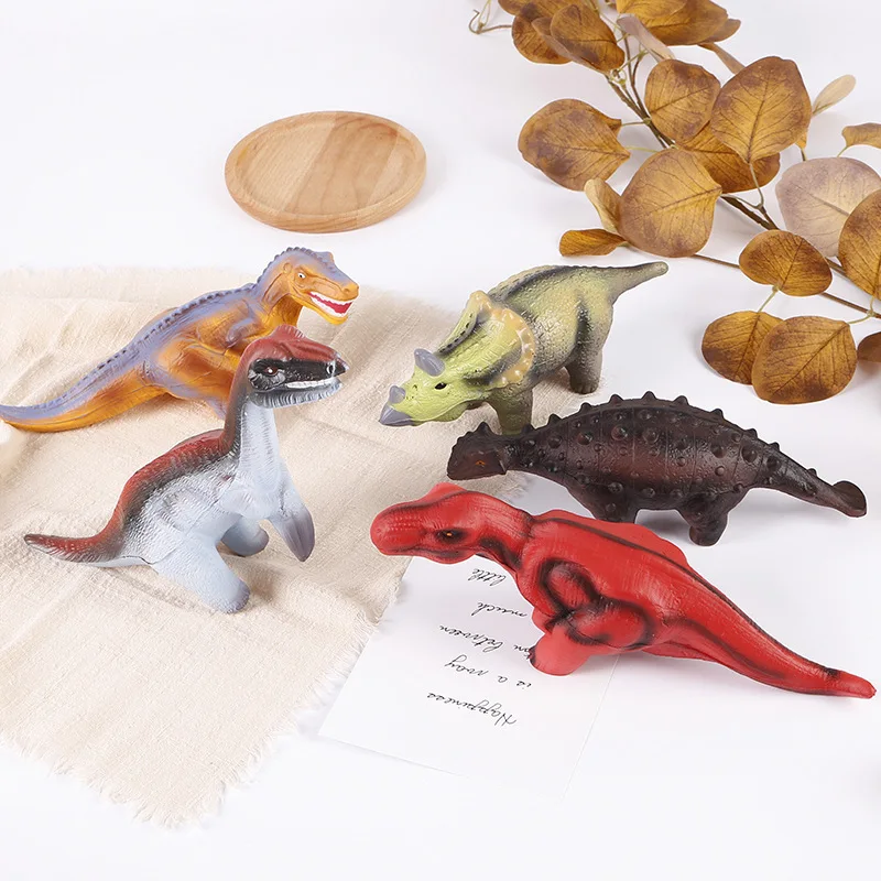 

squishy dragon model toy solid tyrannosaur triangle dragon beam dragon dinosaur doll children's toy