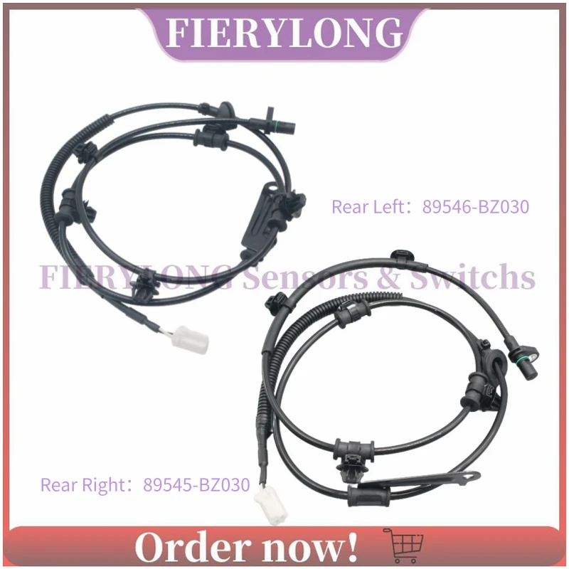 

89545-BZ030 задний левый/правый датчик скорости колеса ABS для Toyota Avanza 2015-2019 89546-BZ030 автозапчасти аксессуары