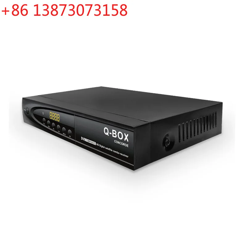 Bahrain SA Qatar DVB-T2 DVB-S2 Q-BOX Satellite TV Receiver H.264 MPEG 4 DIGITAL TV Decoder 1080P Full HD Time Shift EPG Decoder