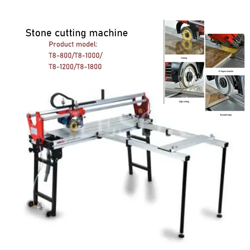 

Fully Automatic Cutting Machine Desktop Ceramic Tile Stone Multifunction Electric Tool 220V Dry Cut Wet Cut 800/1000/1200/1800MM