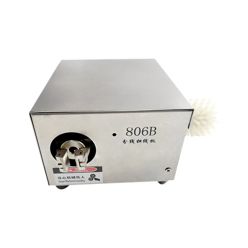 

Braided wire splitting and twisting machine Shielded wire Brushing machine Electric wire twisting machine