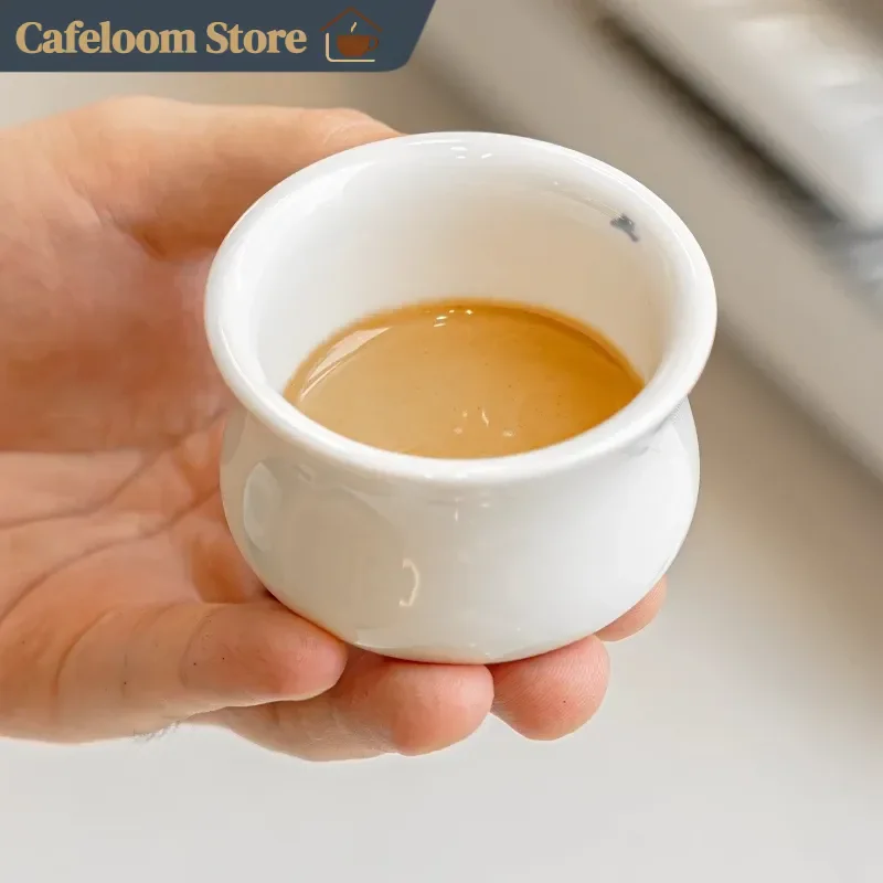 Timemore Trio Espresso Americano Latte Cup Set Ceramic Coffee Tasting Cups Espresso Shot Glasses Pour Over Milk Coffee Mugs - view 4