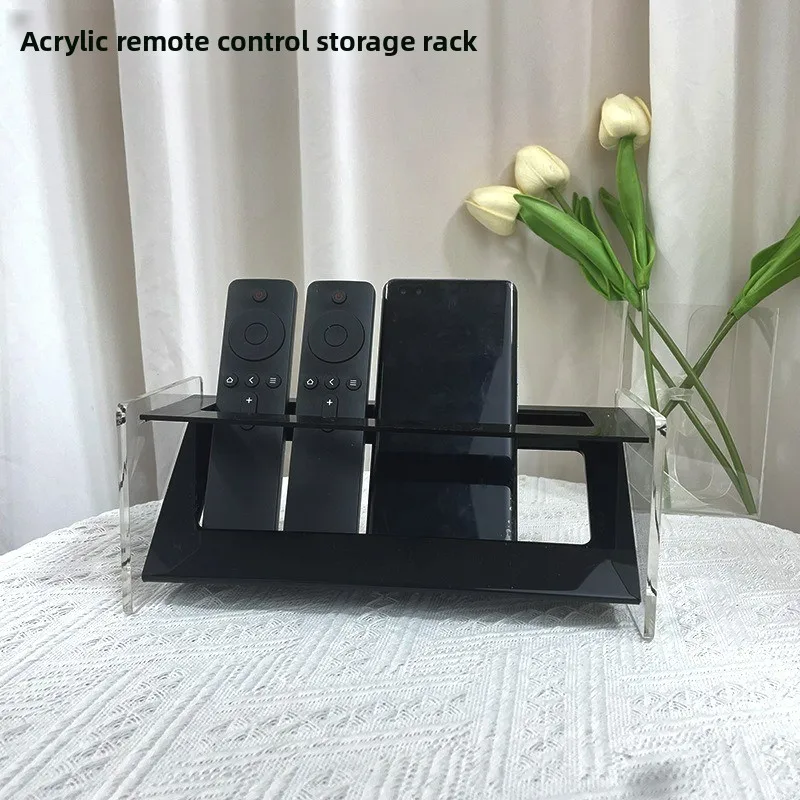 Remote Control Storage Box Multifunctional Mobile Phone Desktop Rack Ins Light Luxury Hotel Storage Rack