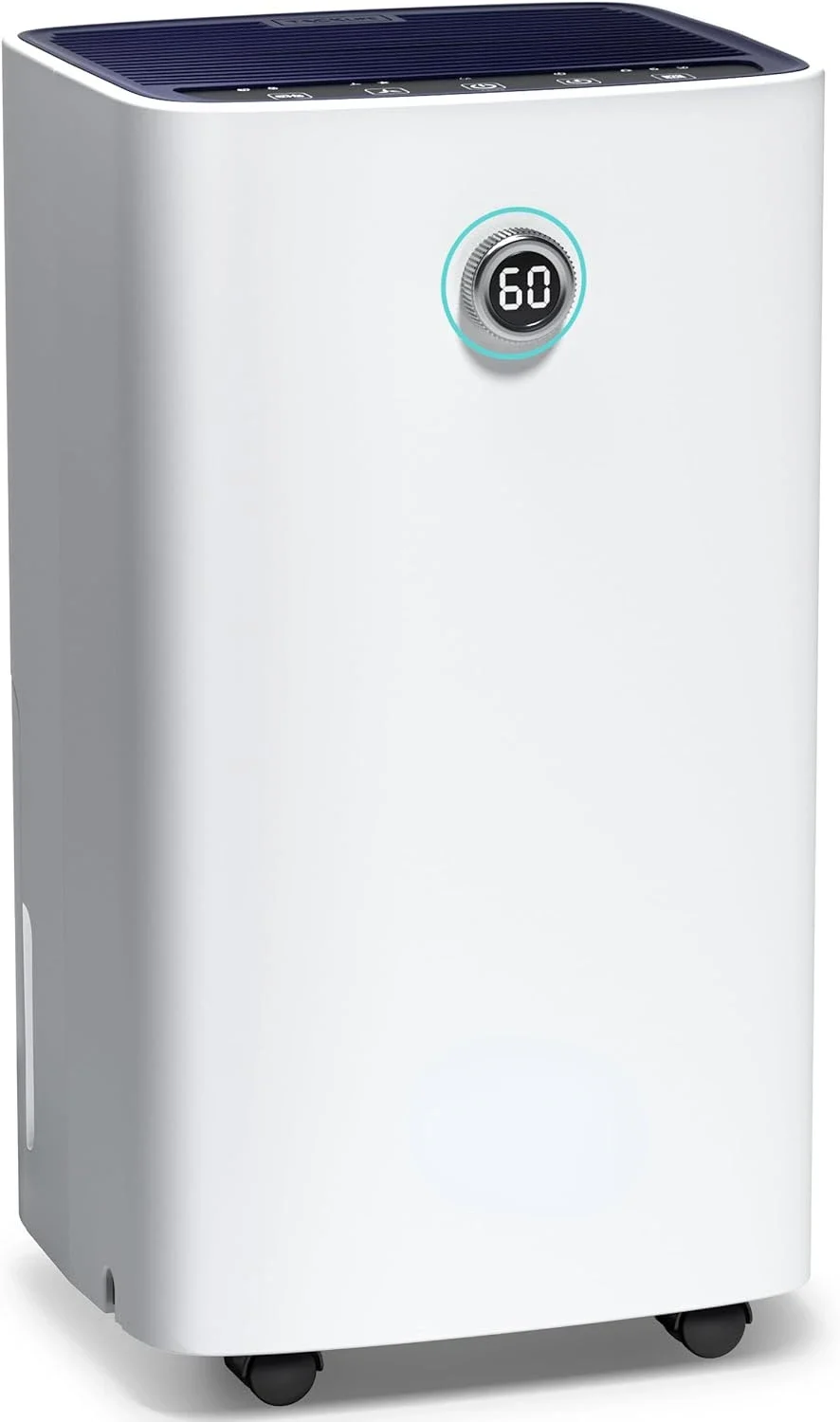 

Quiet Portable Dehumidifier for Spaces Up to 2000 Sq Ft | Ideal for Large Rooms, Basements, Bathrooms, and Bedrooms | 30 Pints C