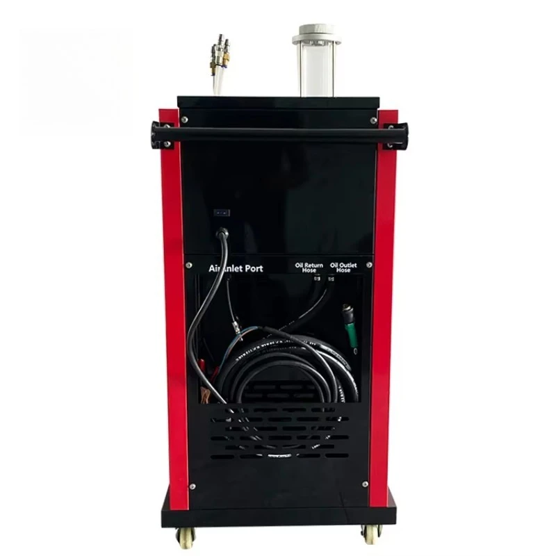 Mobile Engine Cleaning Machine Lubricating System Clean Auto Motor Oil Flushing Machine - view 3