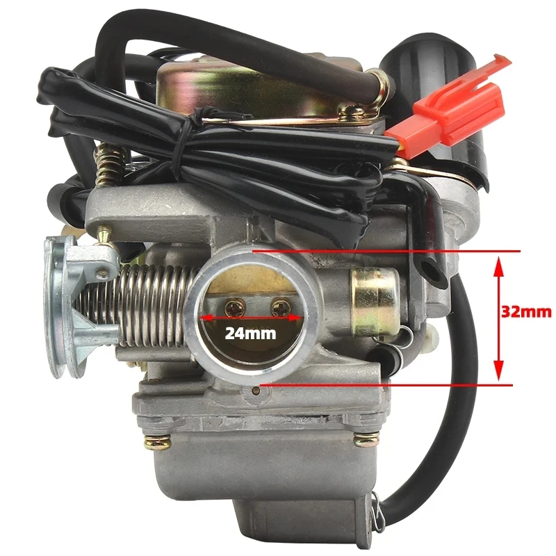 Scooter Moped  Carburetor for PD24J GY6 125 GY6 150 152QMI 1P52QMI 157QMJ 1P57QMJ