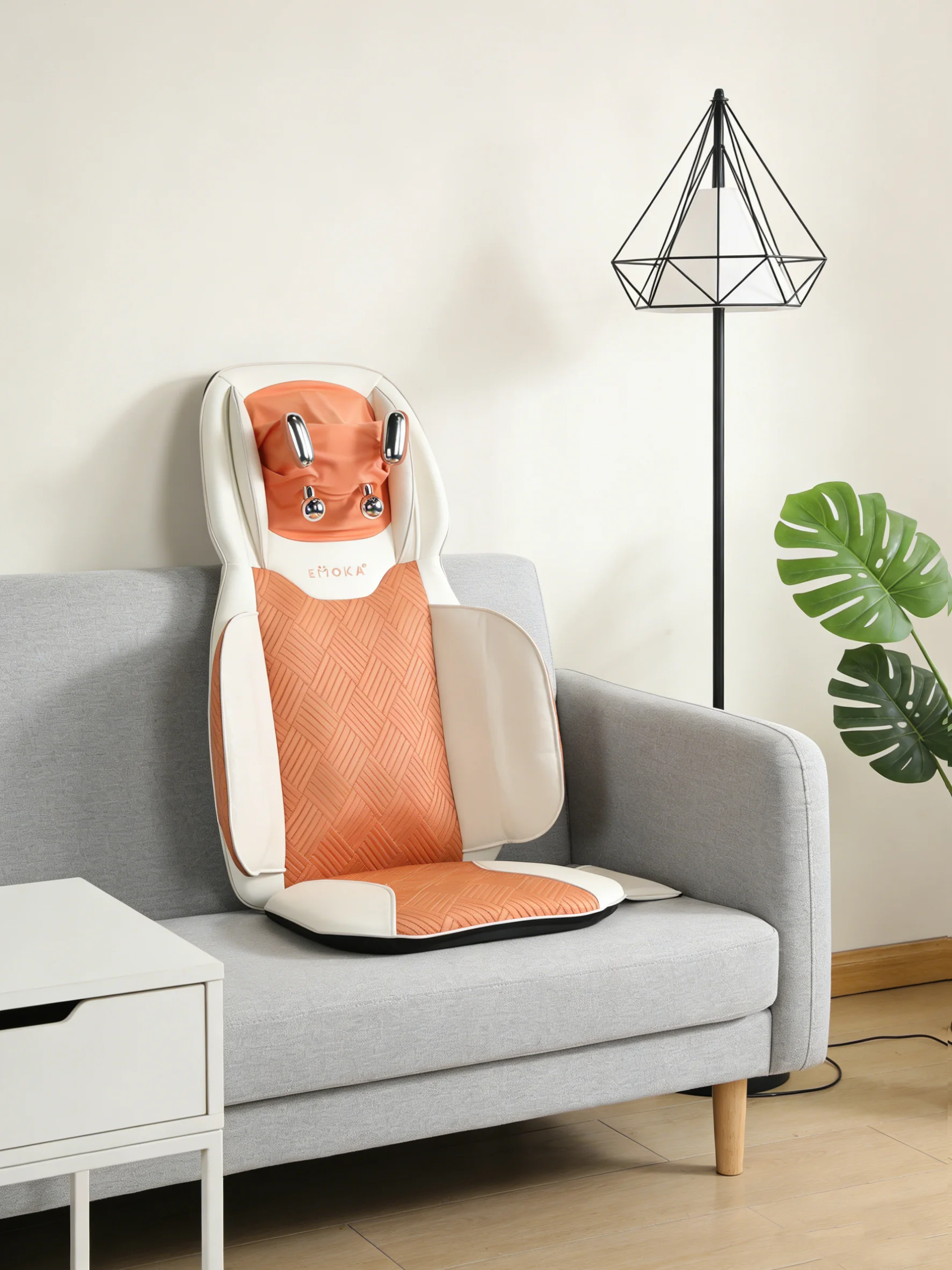 Multi-Function Electric Shiatsu Heated Massage Seat Cushion Back and Waist Relax with Vibration Heating and Air Pressure