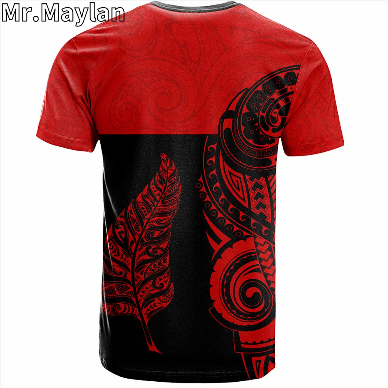 Personalised 3D New Zealand T-Shirt Maori Pattern Aotearoa Silver Fern Hawaii Tshirt Men Women Streetwear Unisex Tee Tops-8