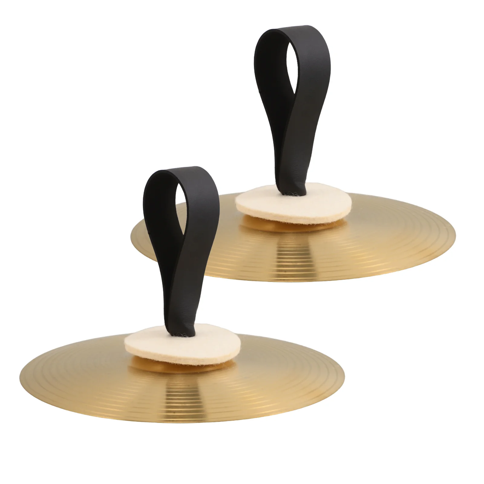 

Kids 8 Inch Monkey Cymbals Metal Pu Non Woven Mini Hand Cymbals Clear Sound Lightweight Portable Performance Percussion